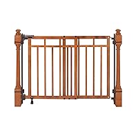 Summer Infant Wood Banister & Stair Safety Pet and Baby Gate, 32