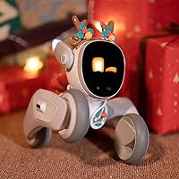 The Most Advanced Smart Robot Pet Dog - Chat GPT Enabled with Voice Command & Gesture Recognition - Top Boys and Girls Gifts for 2024 Christmas Set