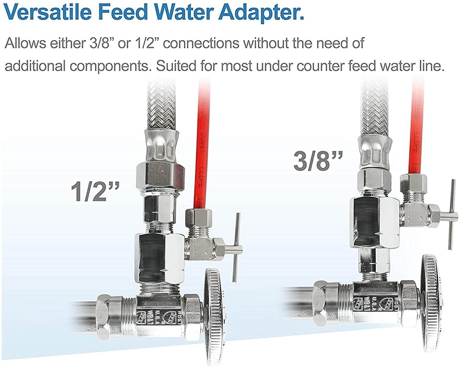 APEC Water Systems ROES-50 Essence Series Top Tier 5-Stage WQA Certified Ultra Safe Reverse Osmosis Drinking Water Filter System