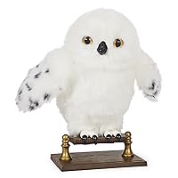 Harry Potter, Enchanting Hedwig Interactive Owl with Over 15 Sounds and Movements and Hogwarts Envelope, Kids Toys for Ages 5 and up