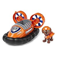 Paw Patrol, Zuma’s Hovercraft Vehicle with Collectible Figure, for Kids Aged 3 Years and Over