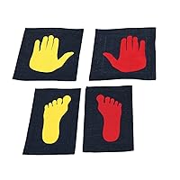 Girl's Gymnast Hands and Feet Placement Mat (5-Piece)