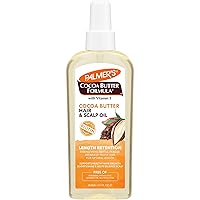 Cocoa Butter & Biotin Length Retention Hair and Scalp Oil, 5.1 Ounce