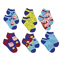 Bioworld Nintendo Kirby Adult Video Game Assorted Characters 6 Pair Pack No-Show Socks