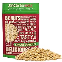 Roasted Soybeans Unsalted (2 LB) Gluten-Free - Vegan & Kosher-Powerful Vegetarian Protein Source