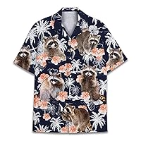 Colorful Bowling Hawaiian Shirt for Men Women, Casual Short Sleeve Button Up Hawaiian Shirt for Adults