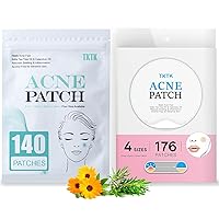 TKTK Acne Pimple Patches 4 Sizes 316 Count