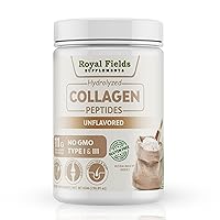 Collagen Peptides For Men & Women - Hydrolyzed Collagen Powder Type 1 & 3 Grass Fed Supplement - For Healthy Hair, Skin & Nails - Bone and Joint Support - Gluten Free, Non GMO