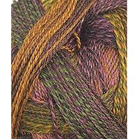 Schoppel Wolle - Zauberball Crazy Knitting Yarn - Maroon/ Green/ Brown (#2312)