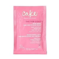 Cake Beauty The Top Coat One Minute High Shine Hair Mask, 1.69 Ounce