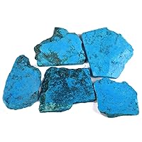 GEMHUB Natural Turquoise Rough Stone Slab 1500.00 Ct Lot of Turquoise Crystal Gemstone Rough Stone Mineral Specimen Crystal Stone