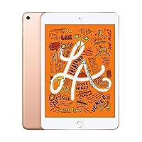 Apple iPad Mini, 5th Generation (Wi-Fi, 64GB) - Gold (Renewed)