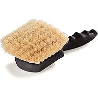 SPARTA 3650500 Plastic Scrub Brush, Cleaning Brush, Utility Brush With Polypropylene Bristles For Cleaning, 8 Inches, Black