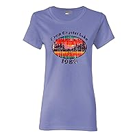 Ladies Camp Crystal Lake 1980 Halloween Costume Fan Wear DT T-Shirt Tee