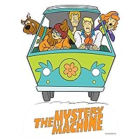 Star Cutouts SC1404 Fred's Mystery Machine Scooby Doo Star Mini Van for Childrens Theme Parties Height 93cm, Multicolour