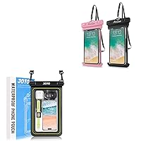 JOTO Waterproof Phone Pouch Bundle with IP68 Large Waterproof Floating Phone Pouch