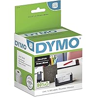 Dymo 30374 White LabelWriter Business and Appointment Cards, 2
