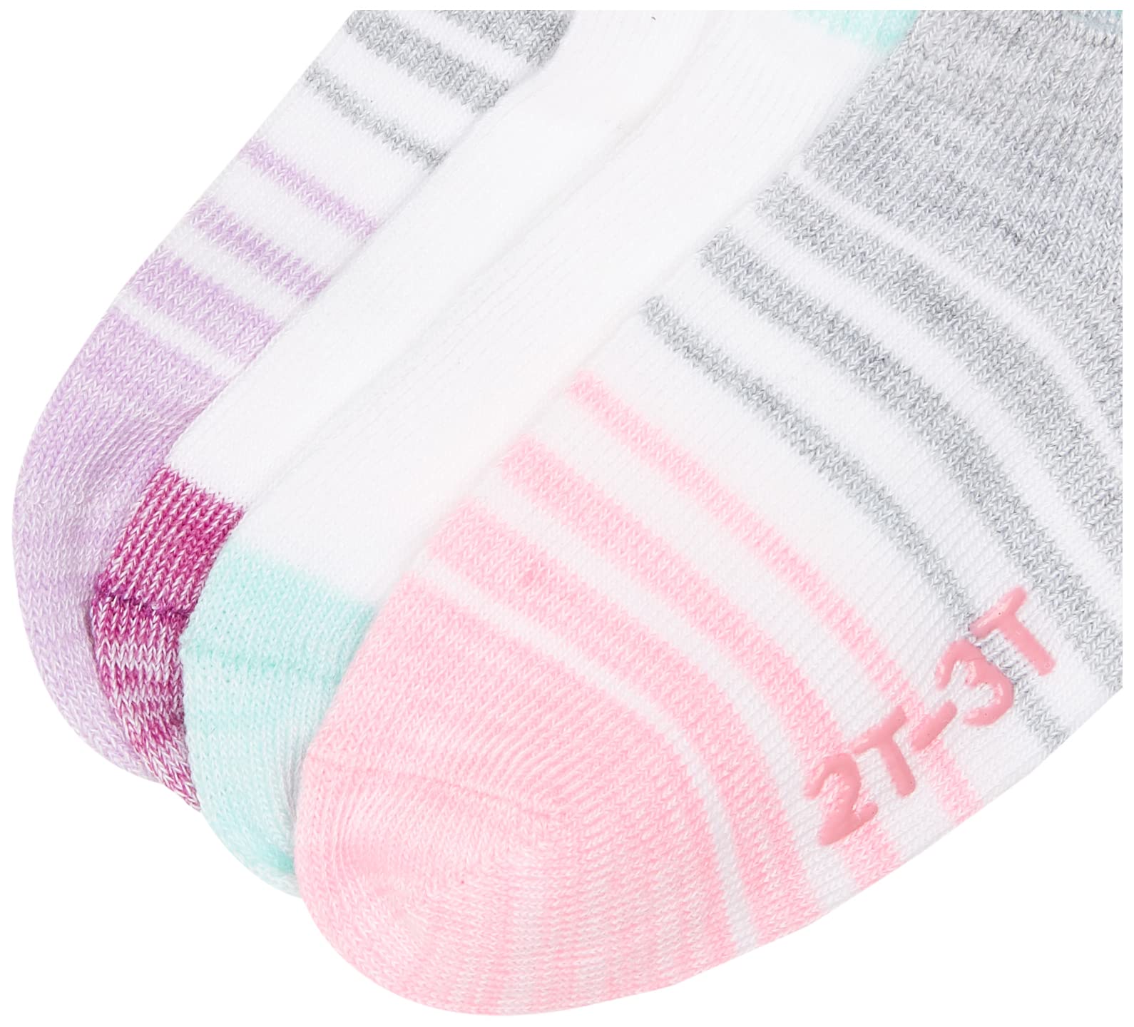 Hanes baby-girls Heel Shield Socks, 10-pair Pack