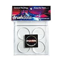 Drum Dampening Control that Reduces the Over-Ring Without Changing the Tone of your Drum - 2 Pack