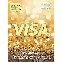 Visa $100 Gift Card (plus $5.95 Purchase Fee)