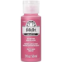 FolkArt Acrylic Paint in Assorted Colors (2 oz), 634, Hot Pink