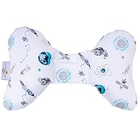 Head Support Pillow for Stroller, Swing, Bouncer, Changing Table, Car Seat, etc. (Space)