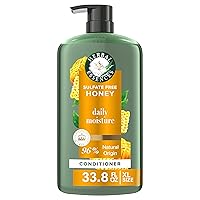 Honey Daily Moisture Conditioner, Protects and Nourishes Dry Hair, Hydrating Conditioner with Certified Camellia Oil and Aloe Vera, Moisturizing and Safe For All Hair Types, 33.8oz