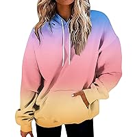 Plus Size Hoodies For Women Fashion Graphic Sweatshirt For Women Long Pullover Fall Clothes For Women 2023
