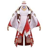 Finer Shop Cosplay Props Weapons, Genshin Impact Yae Miko Cosplay Weapons Sword, 50cm Genshin Yae Miko Cosplay Paper Charms Weapon Staff Halloween
