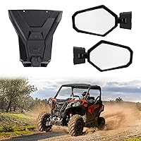Electronic Device Tablet Holder& Rear View Side Mirrors Compatible with Can Am Maverick Sport/Trail/Commander Accessories 2019-2022