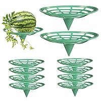 Melon Cradle 10Pcs Watermelon Trellis Heavy Duty 6.5 in Plastic Plant & Garden Melon Support Protector Avoid Ground Rot for Watermelon