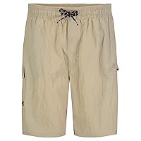 Under Armour Boys' Outdoor Woven Cargo Shorts, Durable Ripstop Fabric Bottoms, Lightweight & Breathable