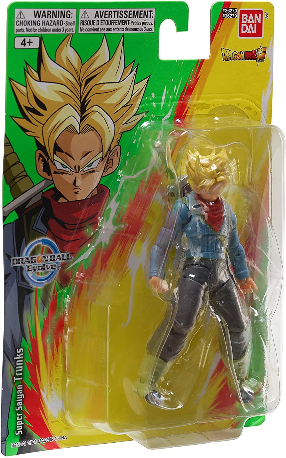 Bandai America - Dragon Ball Evolve 5 Action Figure Super Saiyan Trunks