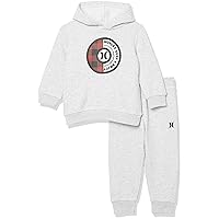 Hurley baby-boys Hoodie and Joggers 2-piece Outfit Set