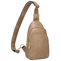 INICAT Small Sling Bag Fanny Packs Crossbody Bags Gifts for Women Men