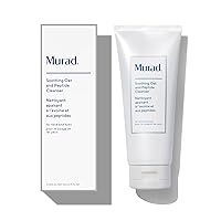 Murad Eczema Control Soothing Oat and Peptide Cleanser – Gentle Face Cleanser for Sensitive Skin – Creamy, Hydrating Facial Skin Care Treatment – Relief from Dryness and Irritation, 6.75 Fl Oz