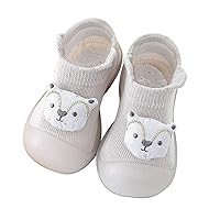 Open Toe Sandals Toddler Infant Toddler Shoes Little Child Socks Cute Animal Home Shoes for Toddler Boy