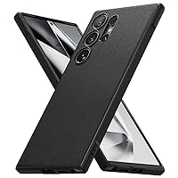 Ringke Onyx [Feels Good in The Hand] Compatible with Samsung Galaxy S24 Ultra Case 5G, Anti-Fingerprint Technology Prevents Oily Smudges Non-Slip Enhanced Grip Precise Cutouts for Camera - Black