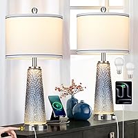 Glass Table Lamps for Living Room, 26
