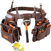 VEVOR 22 Pockets Tool Belt w/Double Row Gromment, 29