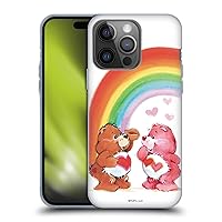 Head Case Designs Officially Licensed Care Bears Rainbow Classic Soft Gel Case Compatible with Apple iPhone 14 Pro