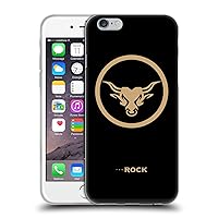 Head Case Designs Officially Licensed WWE Golden Brahma Bull The Rock Soft Gel Case Compatible with Apple iPhone 6 / iPhone 6s