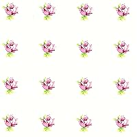 Tiny Pink Flower Buds 5814 B Waterslide Ceramic Decals (1/4