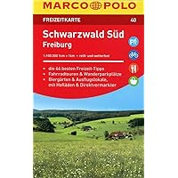 Marco Polo FZK40 Schwarzwald Sud: Toeristische kaart 1:100 000 (German Edition)