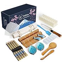 Sushi Making Kit For Beginners - Bazooka Roller Kits - Bamboo Rolling Tools - Easy DIY Sushi Maker Set - A Fun Way To Make Your Own Sushi At Home - Enjoy Homemade Sushi With Kids - Gift Sets