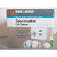 BLACK AND DECKER SPACEMAKER CAN OPENER EC60G
