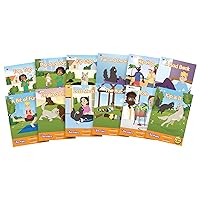 The Beanies Hi-Lo Diversity Decodables - Phase 2 Set 2-12 Books, Letters & Sounds, Reading Week-by-Week Guide, Learning Kids Age 5+