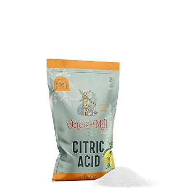 One In A Mill Citric Acid 1LB | Food Grade OU Kosher Flavor Enhancer for  Cooking, Baking & Canning Preservative | Use for DIY Skincare, Bath Bombs