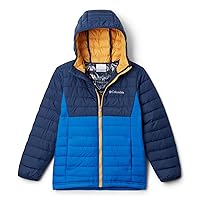 Columbia Boys' Powder Lite Hooded Winter Jacket