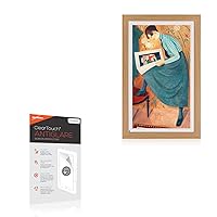 BoxWave Screen Protector Compatible With Cosytron 21.5 Large Digital Picture Frame - ClearTouch Anti-Glare (2-Pack), Anti-Fingerprint Matte Film Skin